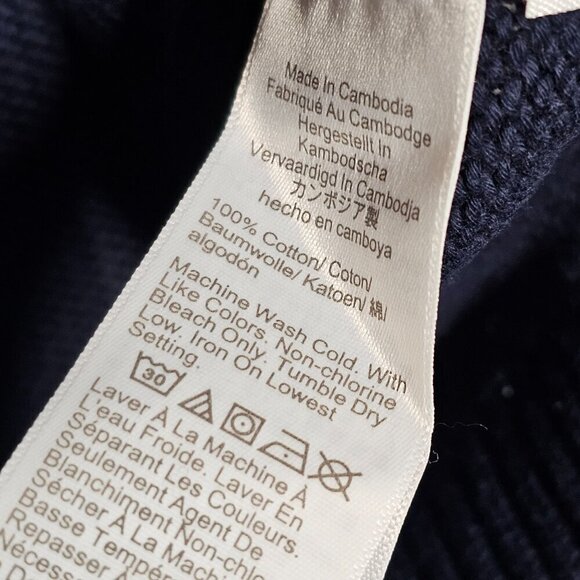 J. Crew Rollneck Ribbed Yarn Fitted Silhouette Sweater Navy Blue Women's Sz. XXS - Picture 10 of 14